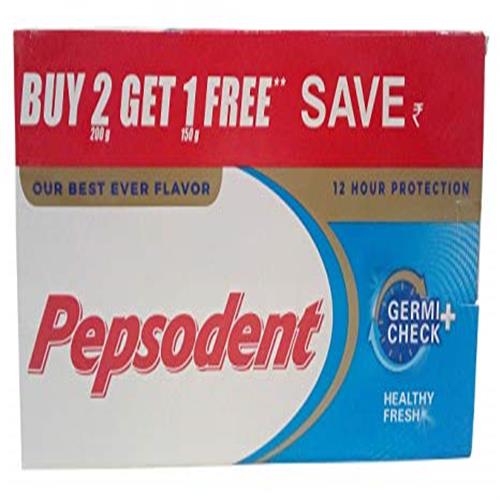 PEPSODENT TOOTHPASTE 2*150g+TPH FREE